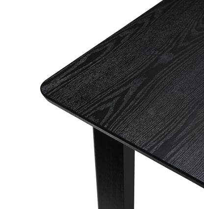 Dapper Dining Table Square Black - 195x95xh75cm