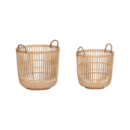 Hickory curve nature (set of 2) - Ø34XH33, Ø39XH36CM
