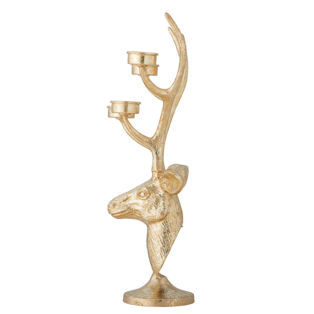 Bloomingville Kanei Fyrfadstage, Gold, Metal