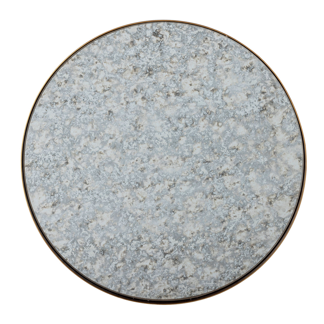 Bloomingville Glacier Fad, Gold, Metal, Glass