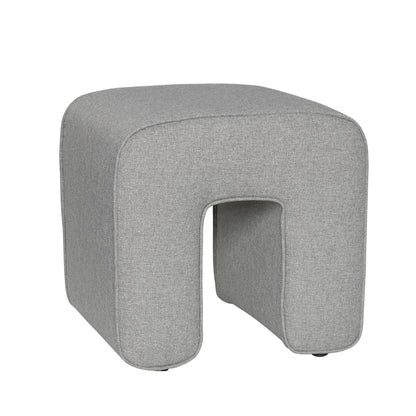 Sculpture puf gray - 45x45xh47cm