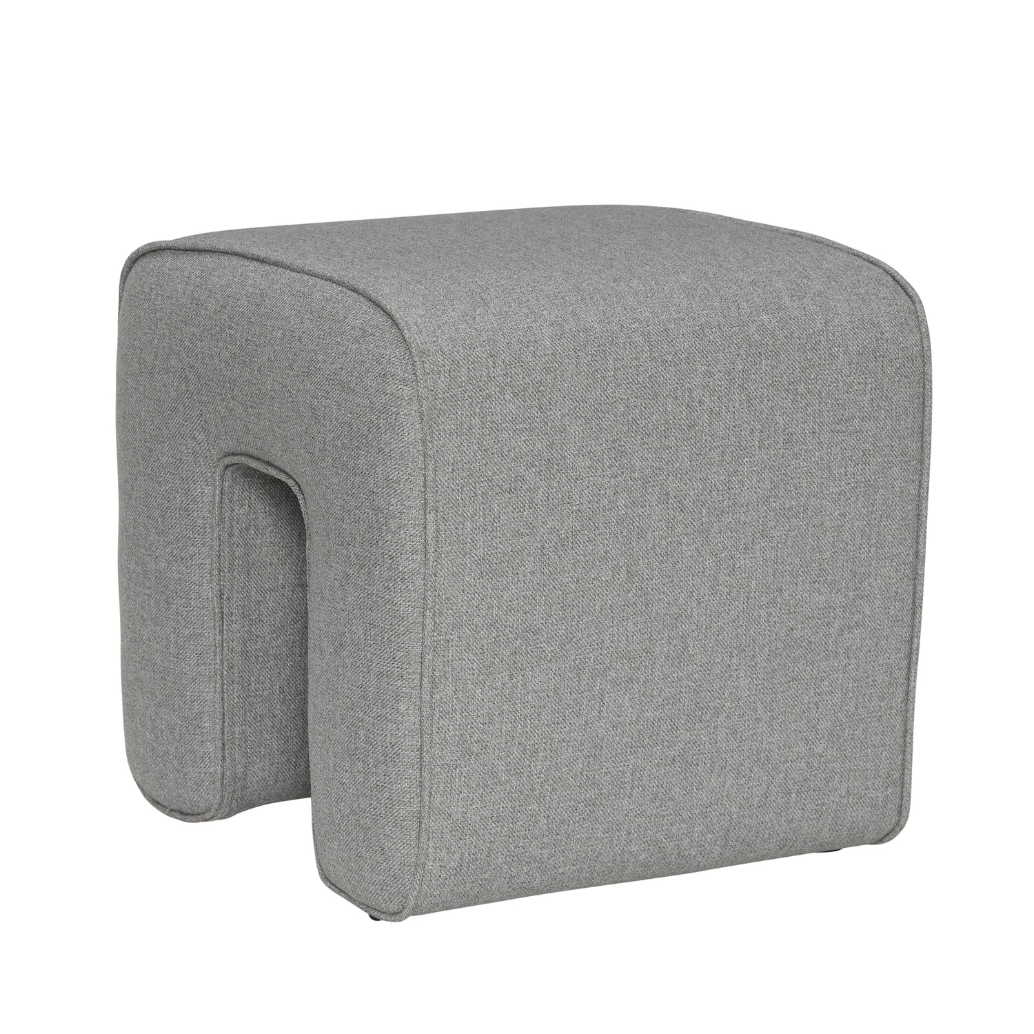Sculpture puf gray - 45x45xh47cm