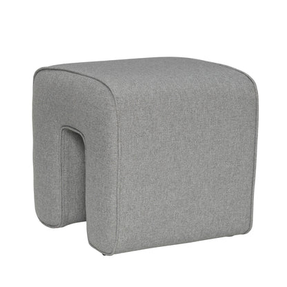 Sculpture puf gray - 45x45xh47cm