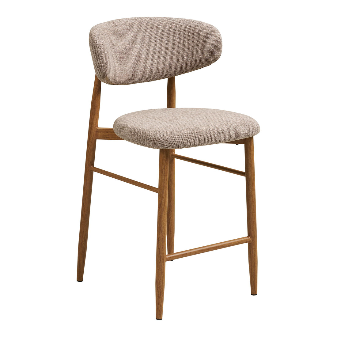 Levanto Counter chair - Counter chair, sand, wood look legs, oak HN1302