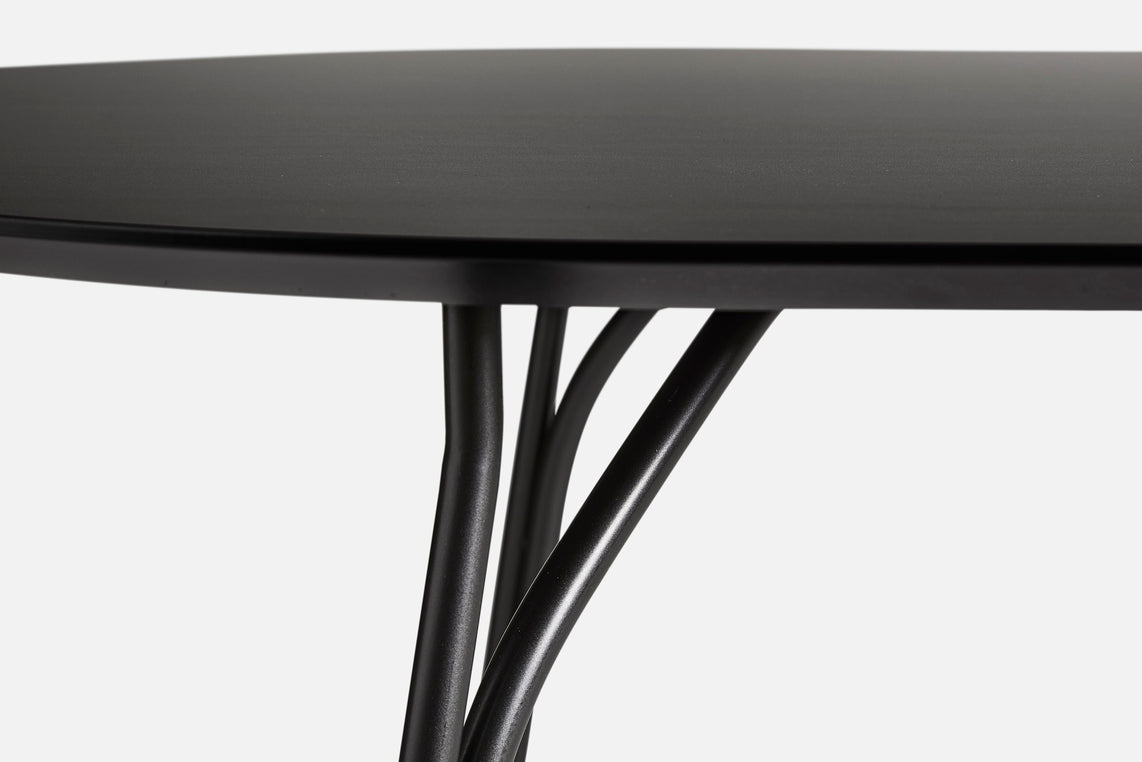 Tree Dining table (220 cm) - Black/Black