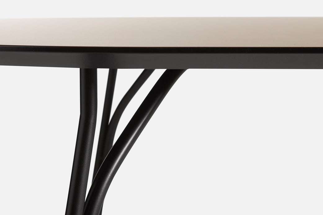 WOUD - Tree Dining Table (90 cm) - Beige/Black