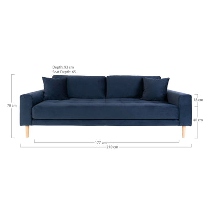 Lido 3 Personers Sofa - 3 Personers Sofa