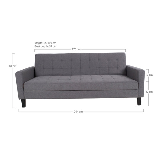 Milton Sovesofa - Sovesofa i stof med opbevaring