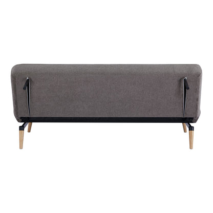 Swan sofa bed - sofa bed, brown, nature leg HN1080