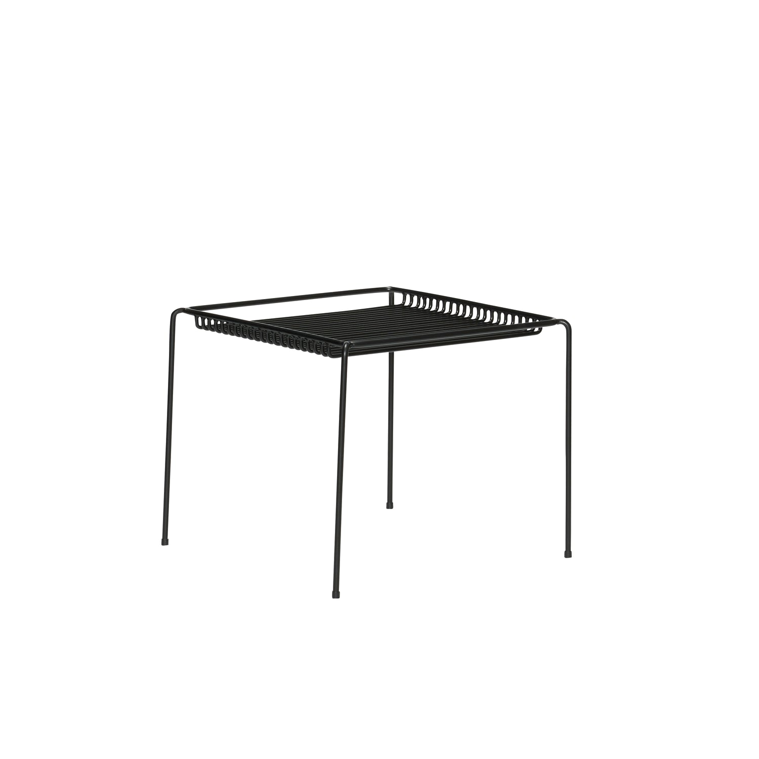 String side table black - 51x51xh45cm