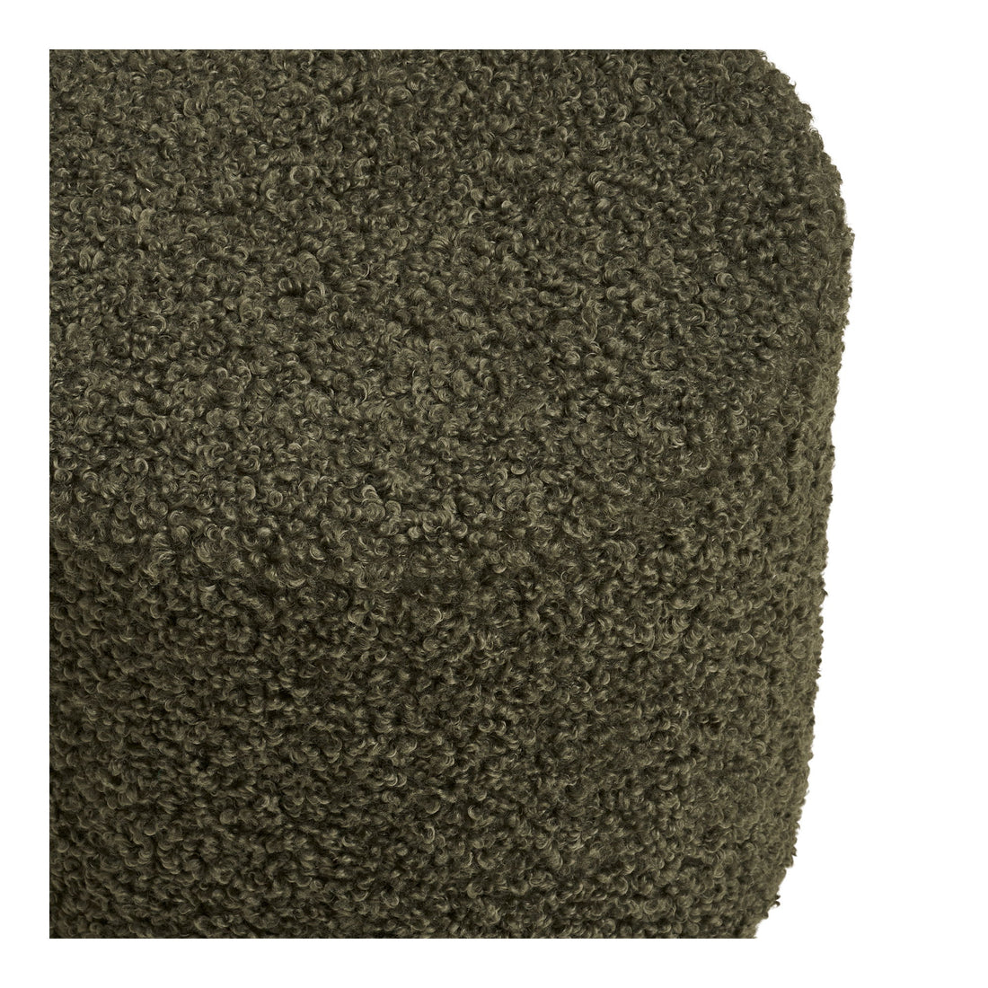 EJBY PUF - PUF, TEDDY, GREEN Ø34X36 CM, HN1301
