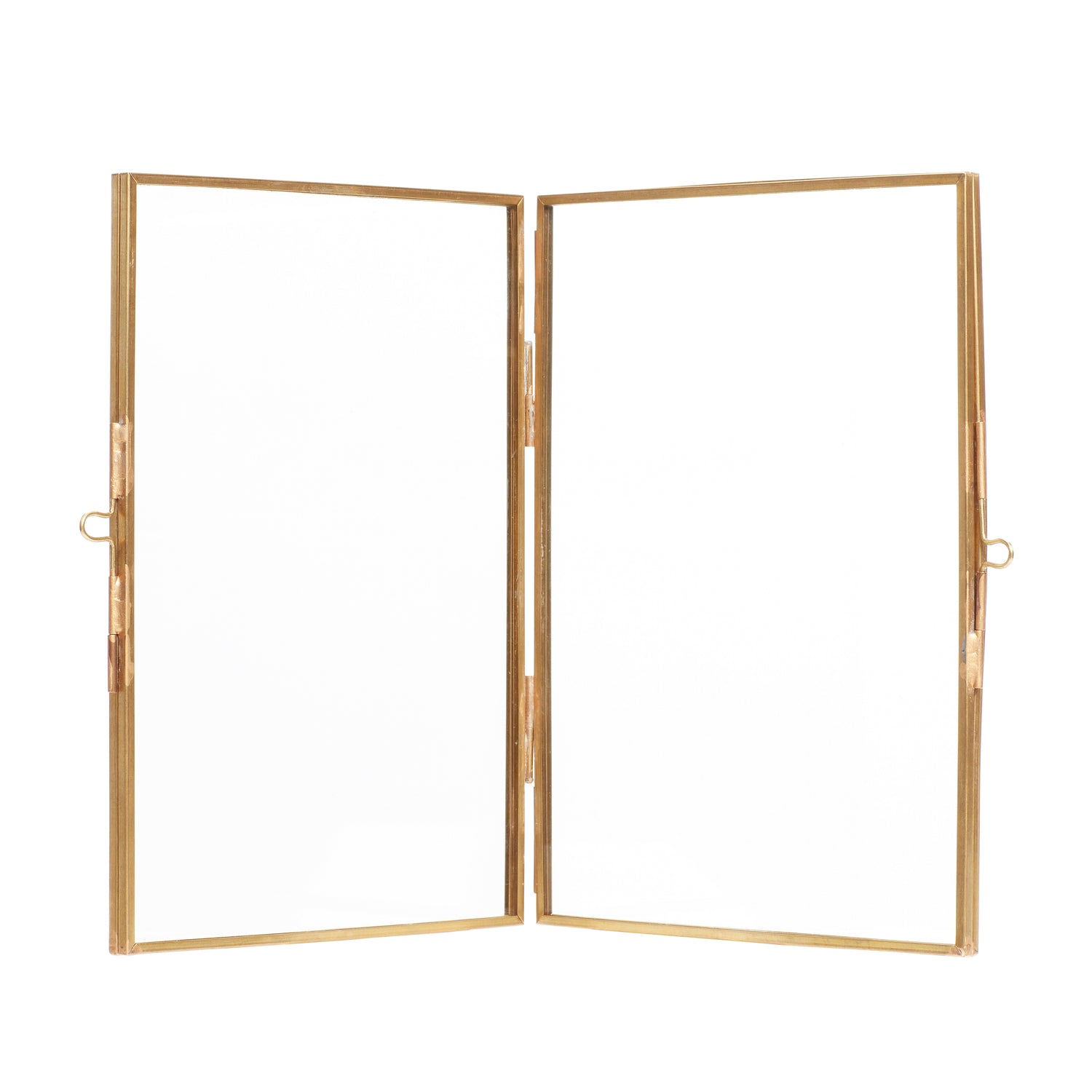 Ceiling Frame Double Brass Color - 21xH15cm