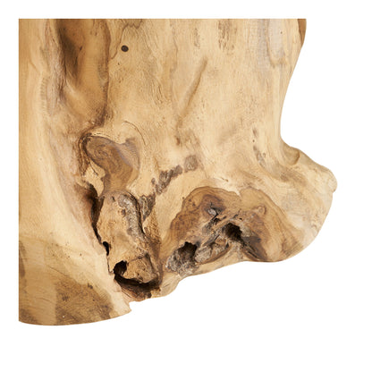 Palena side table - side table, teak, nature Ø40x45 cm