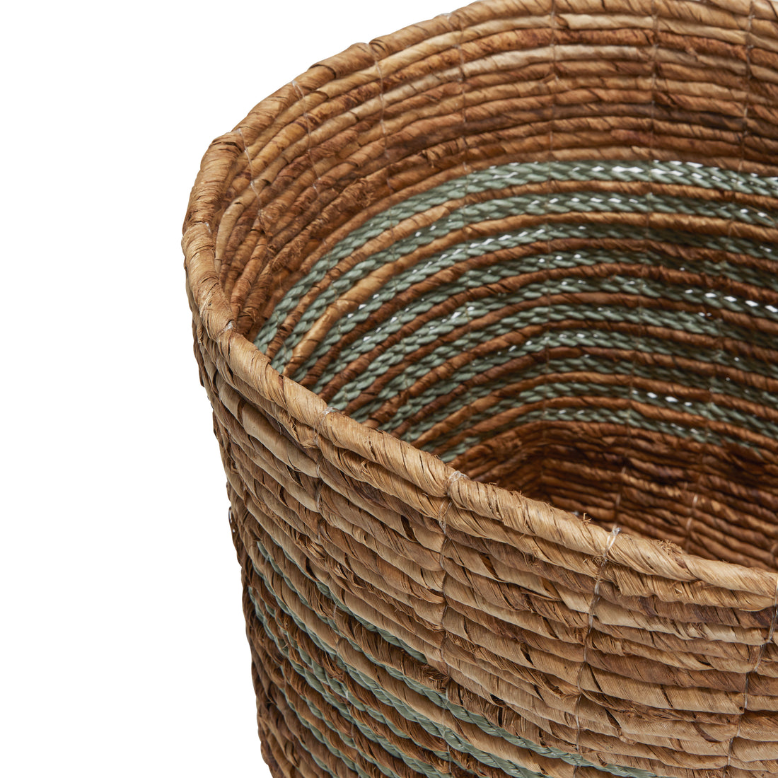 Reveal curve nature/mint (set of 2) - Ø36XH34, Ø40XH40CM