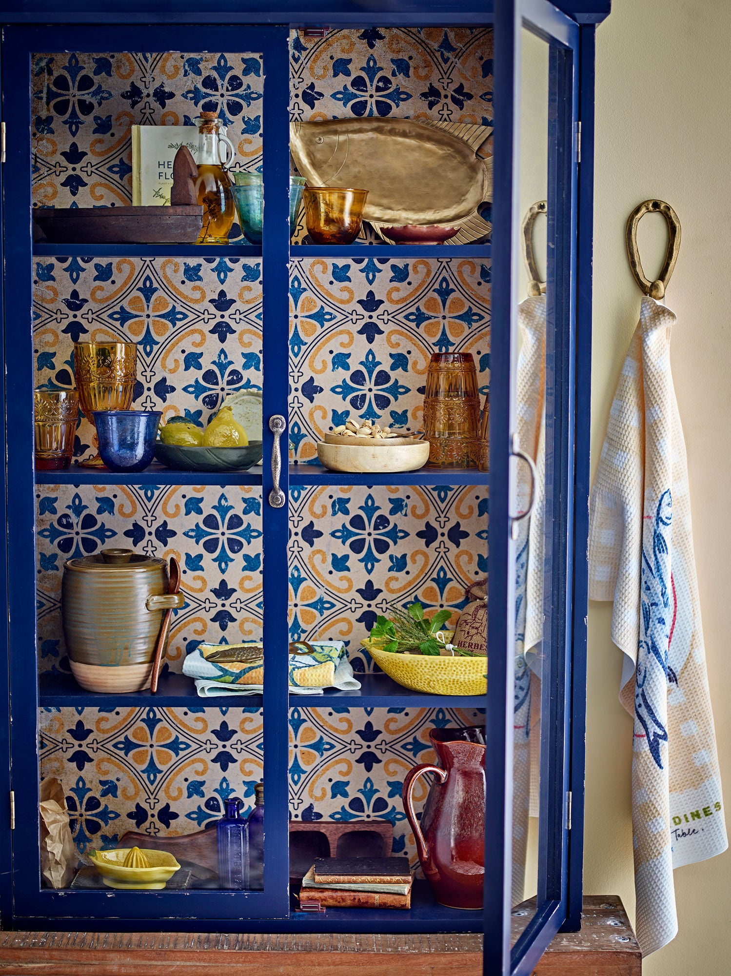 Creative Collection Hazem cabinet, blue, pine