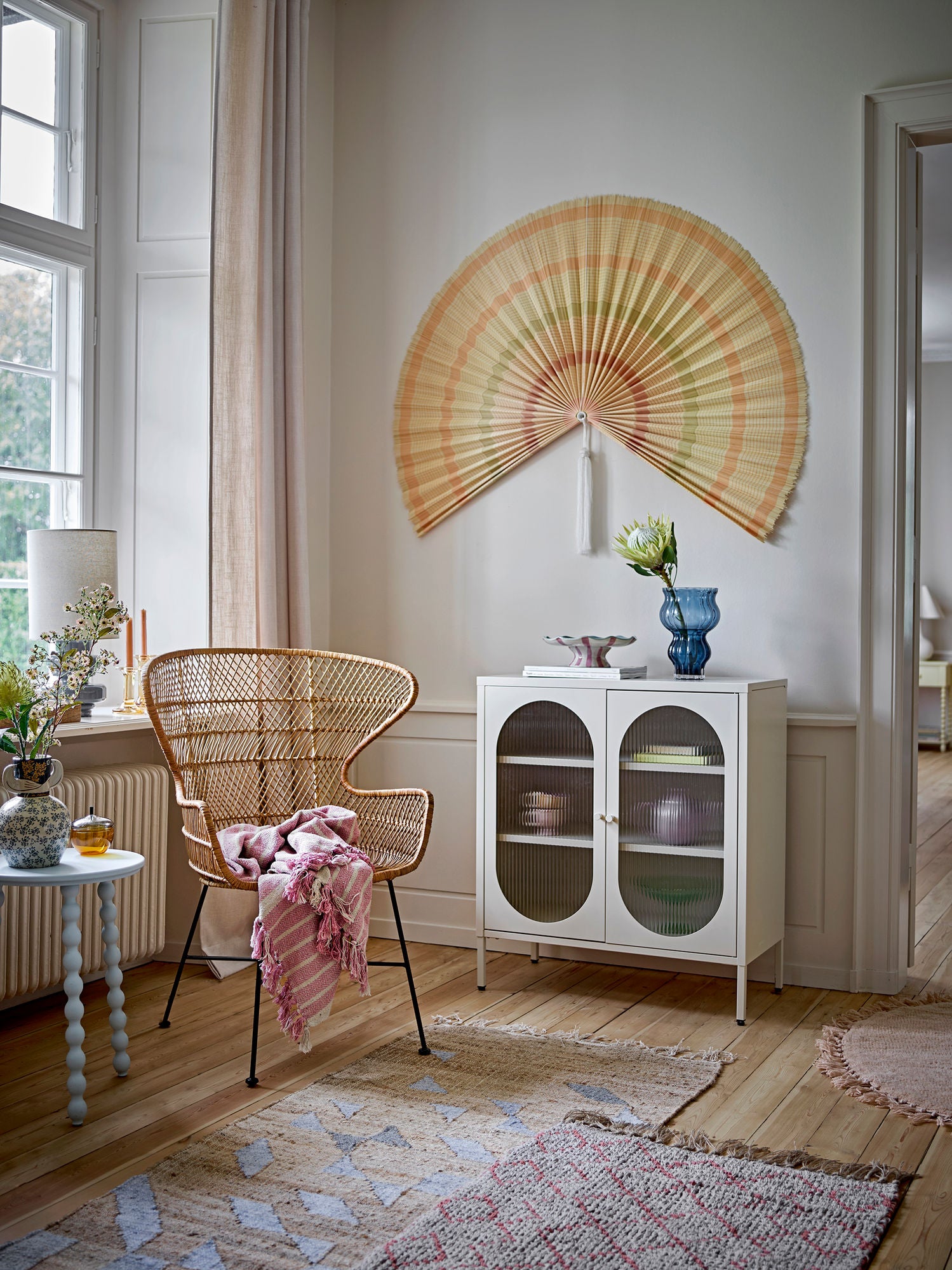 Bloomingville Salvo Cabinet, Nature, Metal