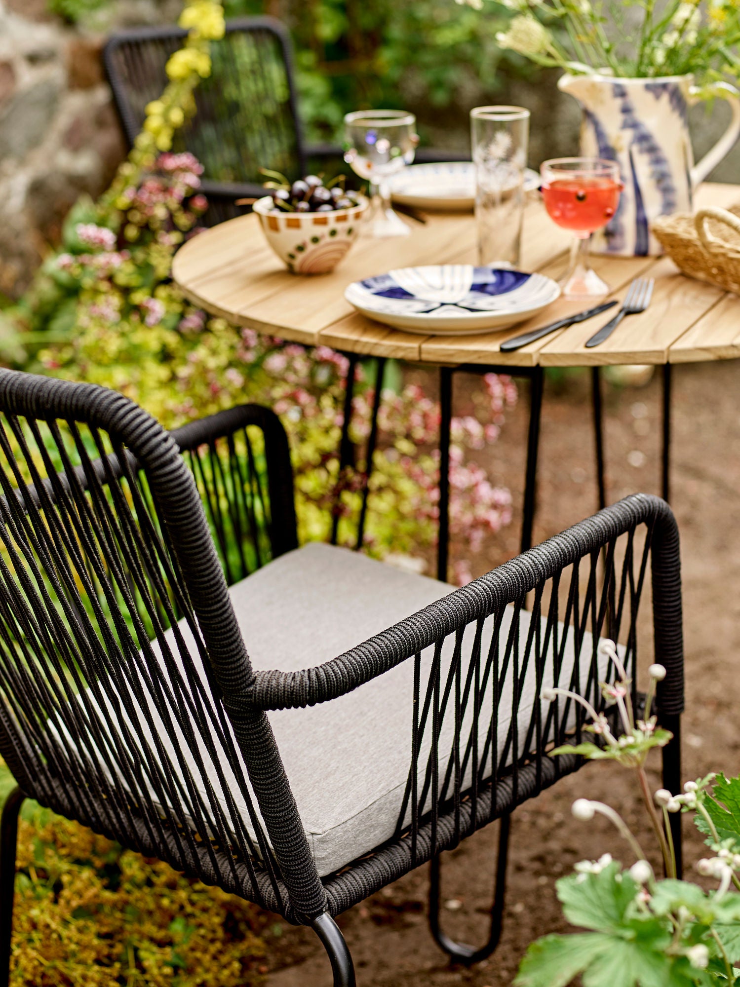 Bloomingville Molito Dining Table, Nature, FSC®100%, Teak