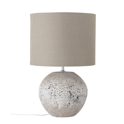 Bloomingville Isedora table lamp, nature, stoneware