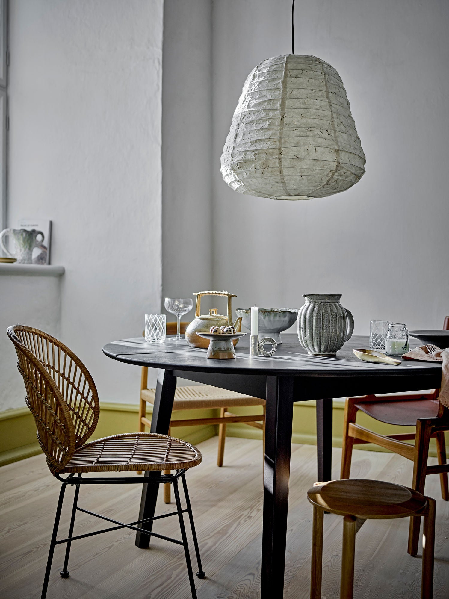 Bloomingville gil stool, nature, oak