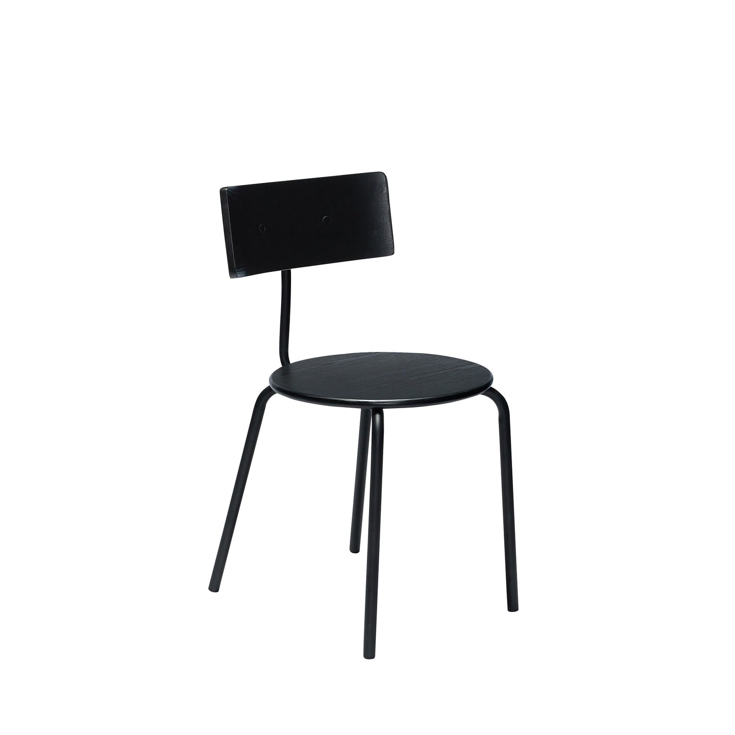 Hübsch koi dining chair black