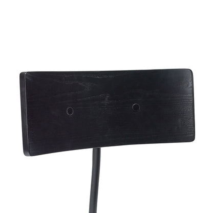 Hübsch koi dining chair black