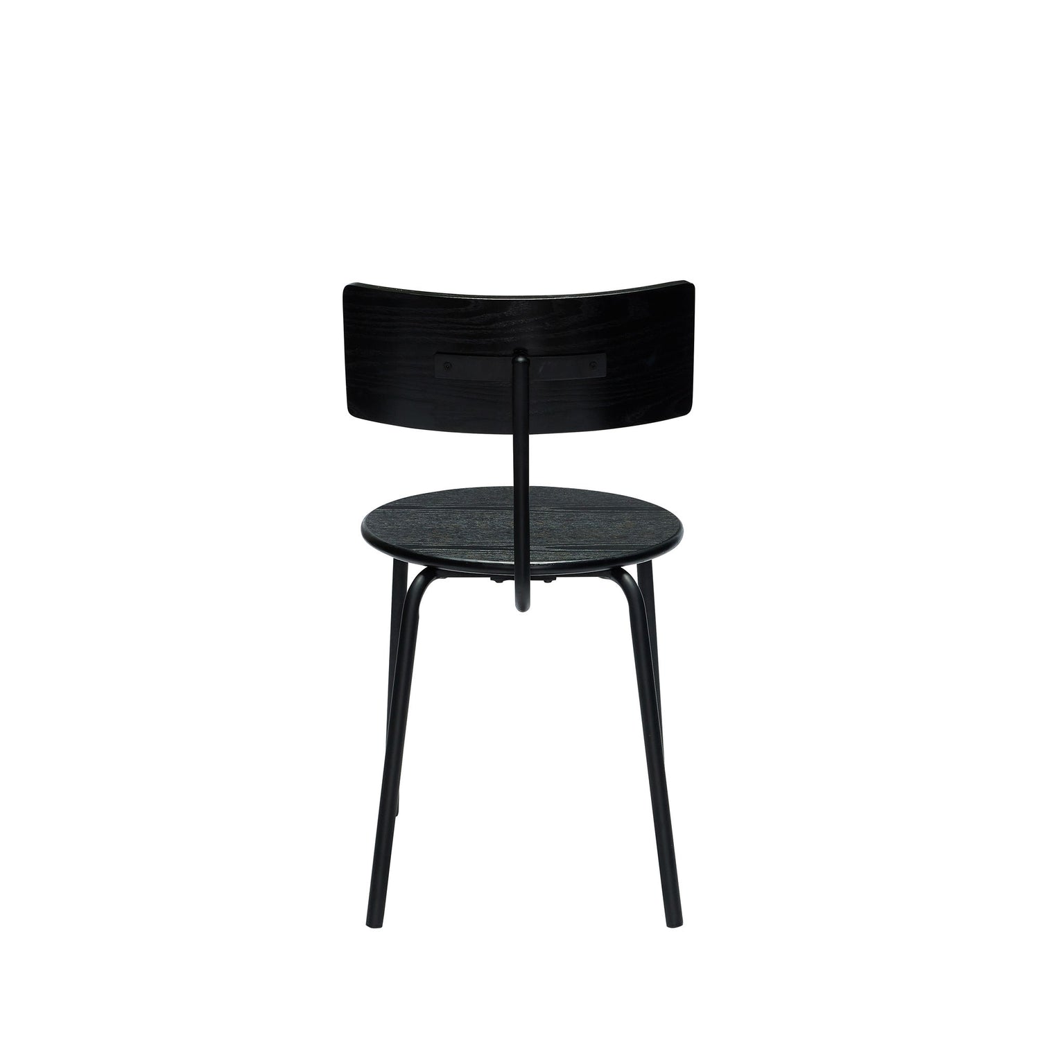 Hübsch koi dining chair black