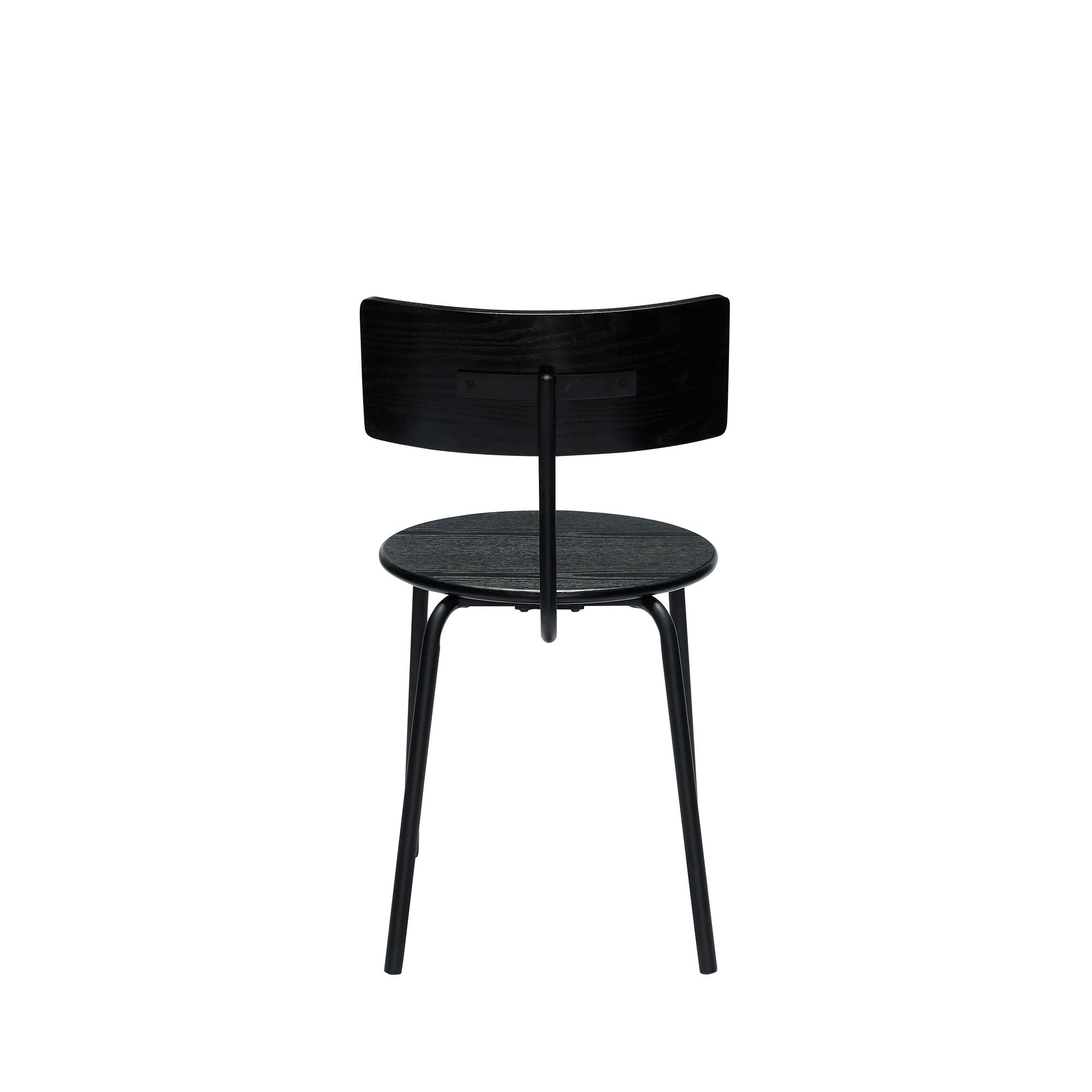 Hübsch koi dining chair black