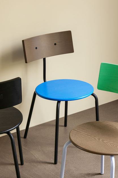 Hübsch koi dining chair black