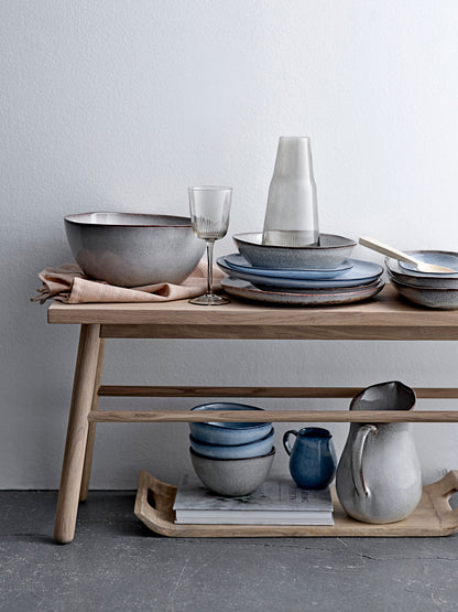 Bloomingville Sandrine Breakfast Set, Blue, Stoneware