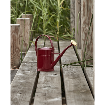 Watering can, hdwan, burgundy