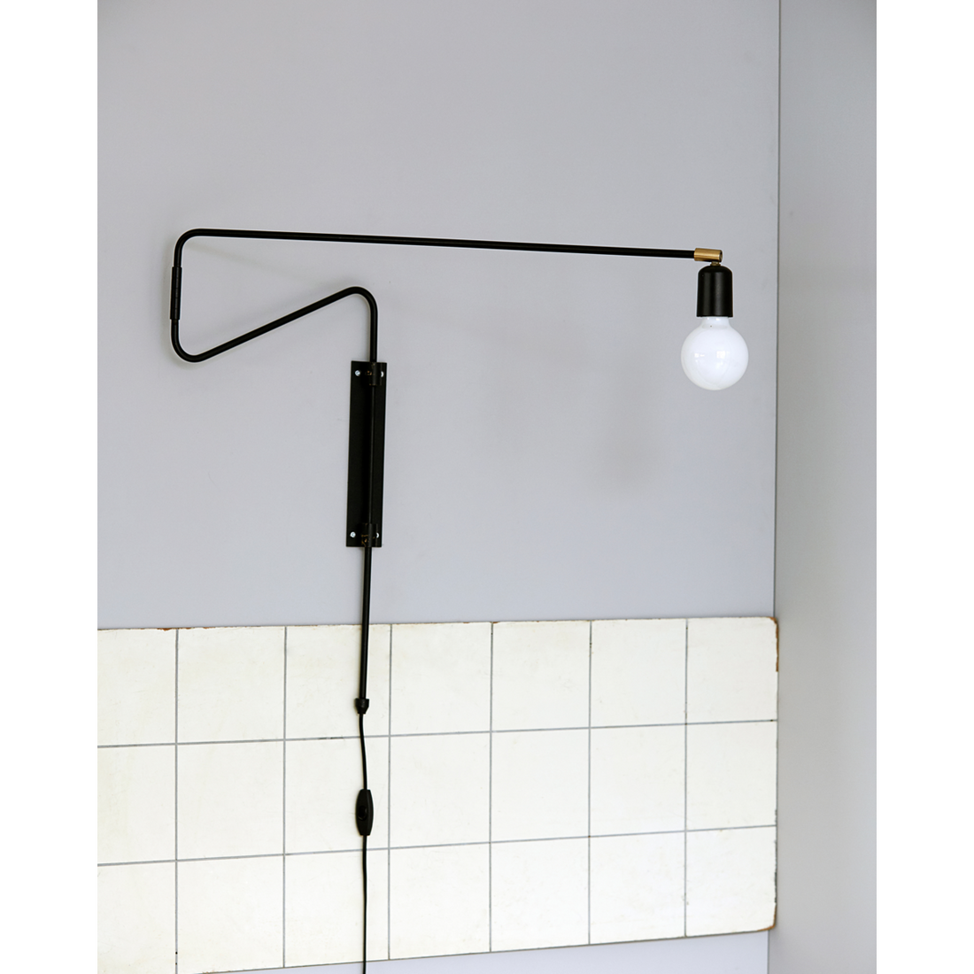Wall lamp, HDSWing, black