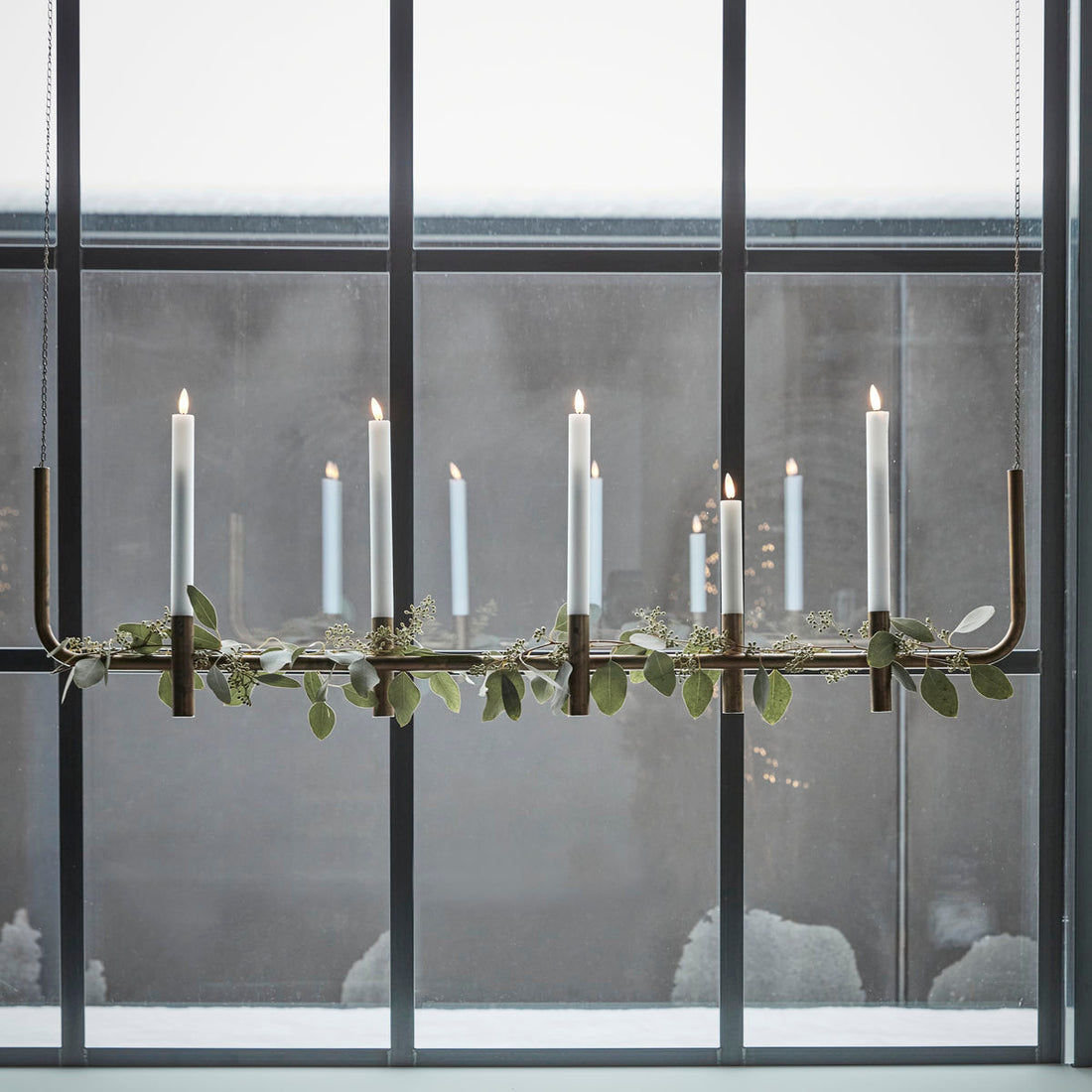 Candlestick, Hdmaxi, Antique Brass Finish