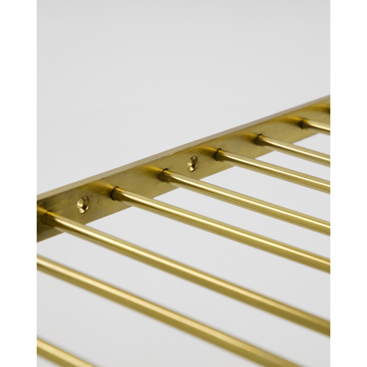 Glass Rack, Hdstilio, Antik Gold Finish
