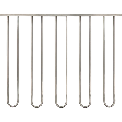 Glass Rack, Hdstilio, Antik Silver Finish