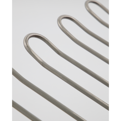 Glass Rack, Hdstilio, Antik Silver Finish