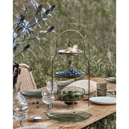 Plate set, hdsana, antique brass finish