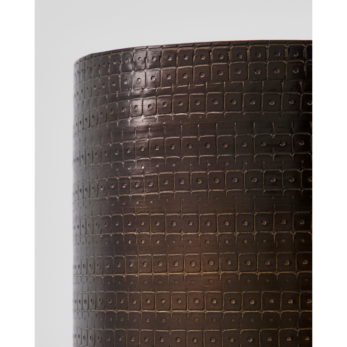 Herbal pot, hdiren, antique brown