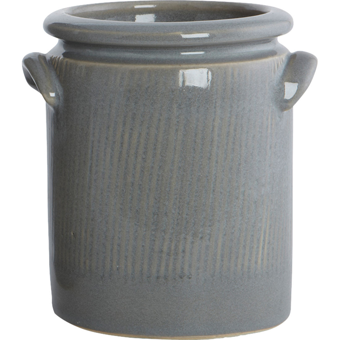 Herbal pot, hdpottery s, light gray