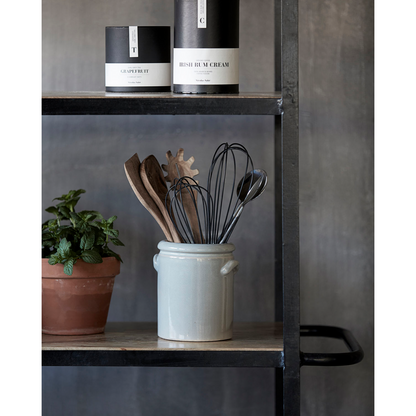 Herbal pot, hdpottery s, light gray