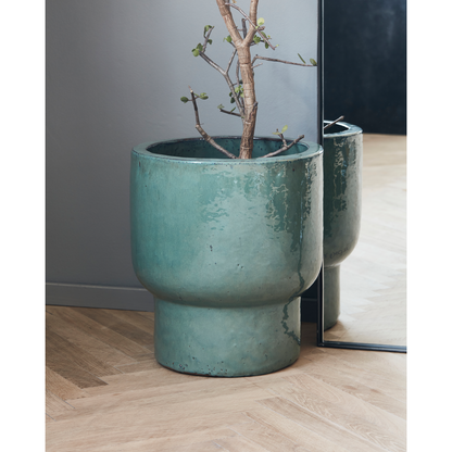 Herbal pot, hdterra, green 45 x 40 cm