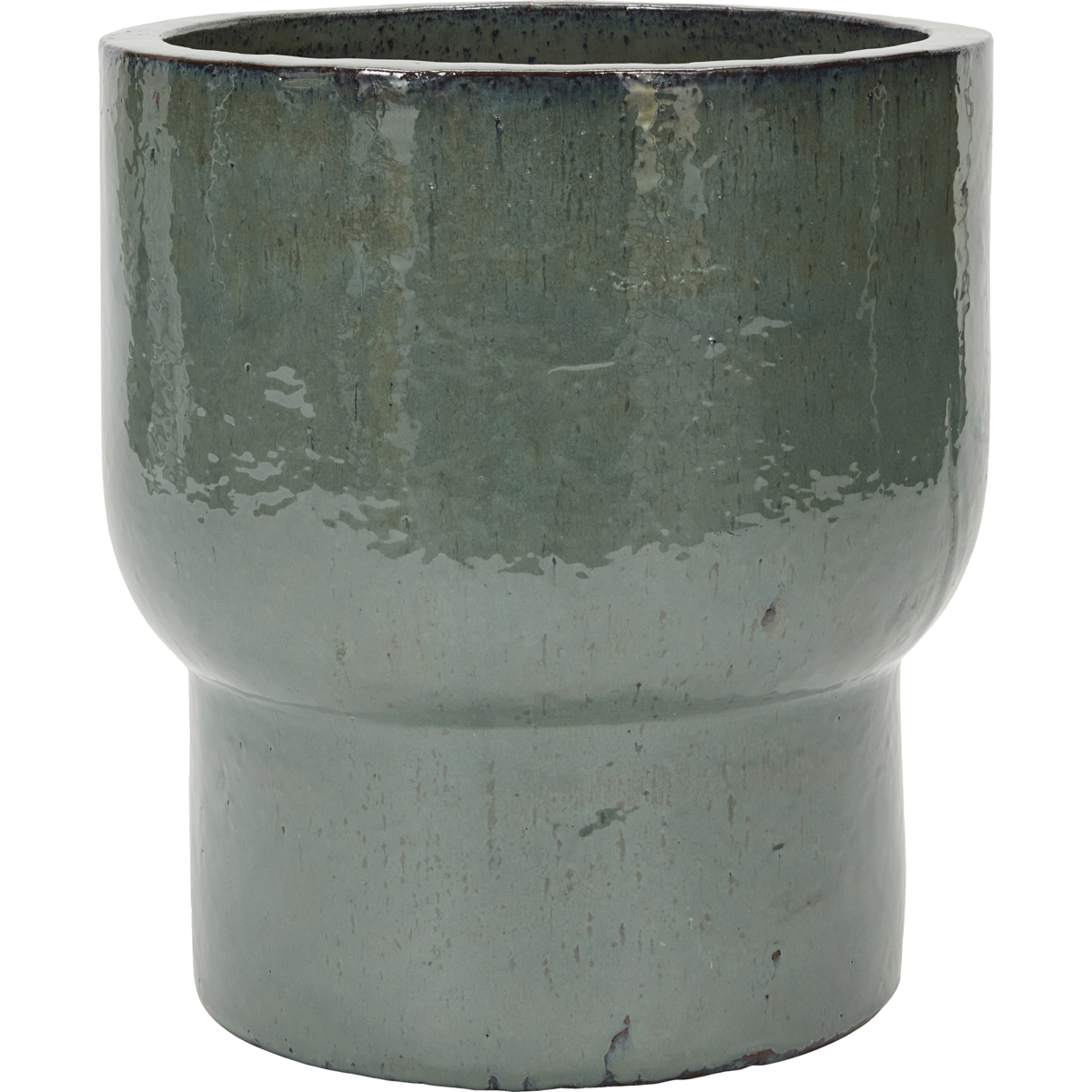 Herbal pot, hdterra, green h: 55 cm, dia: 50 cm