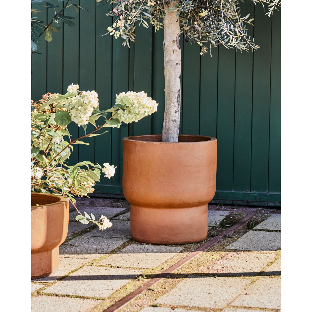 Herbal pot, hdterra, antique brown