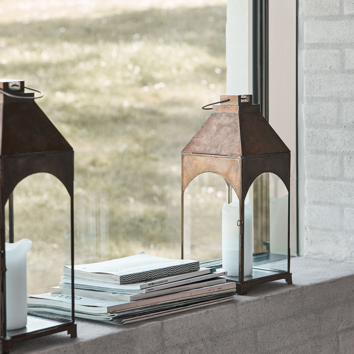 House Doctor - Lanterns, Hdarch, Antique Messing