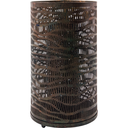 Candlestick, hderna, antique brass