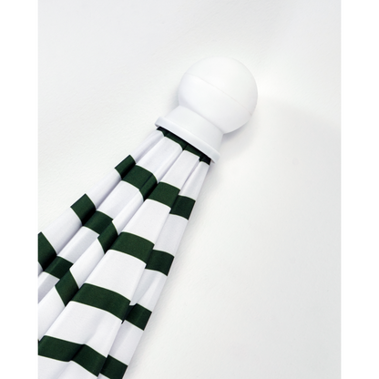 Beach/garden parasol, hdoktogon, green; white