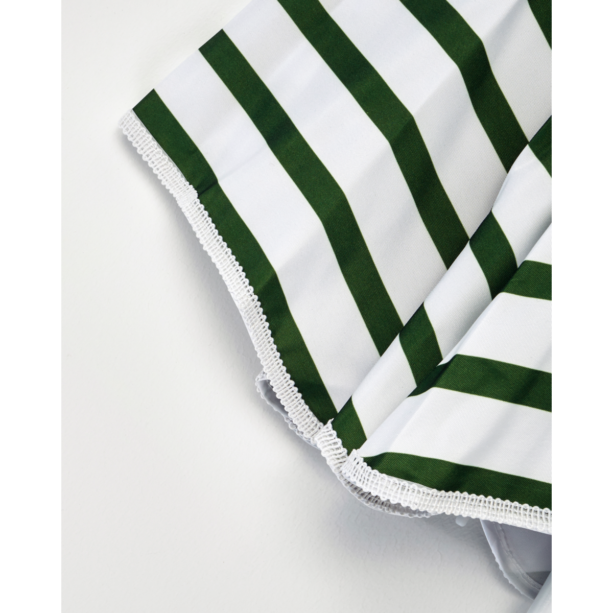 Beach/garden parasol, hdoktogon, green; white