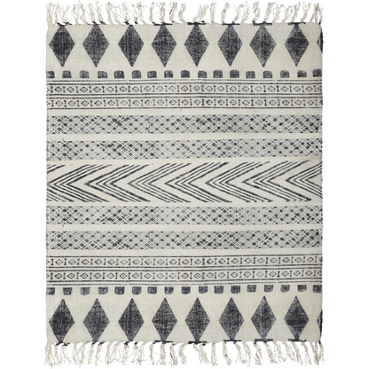 Blanket, hdblock, gray; black