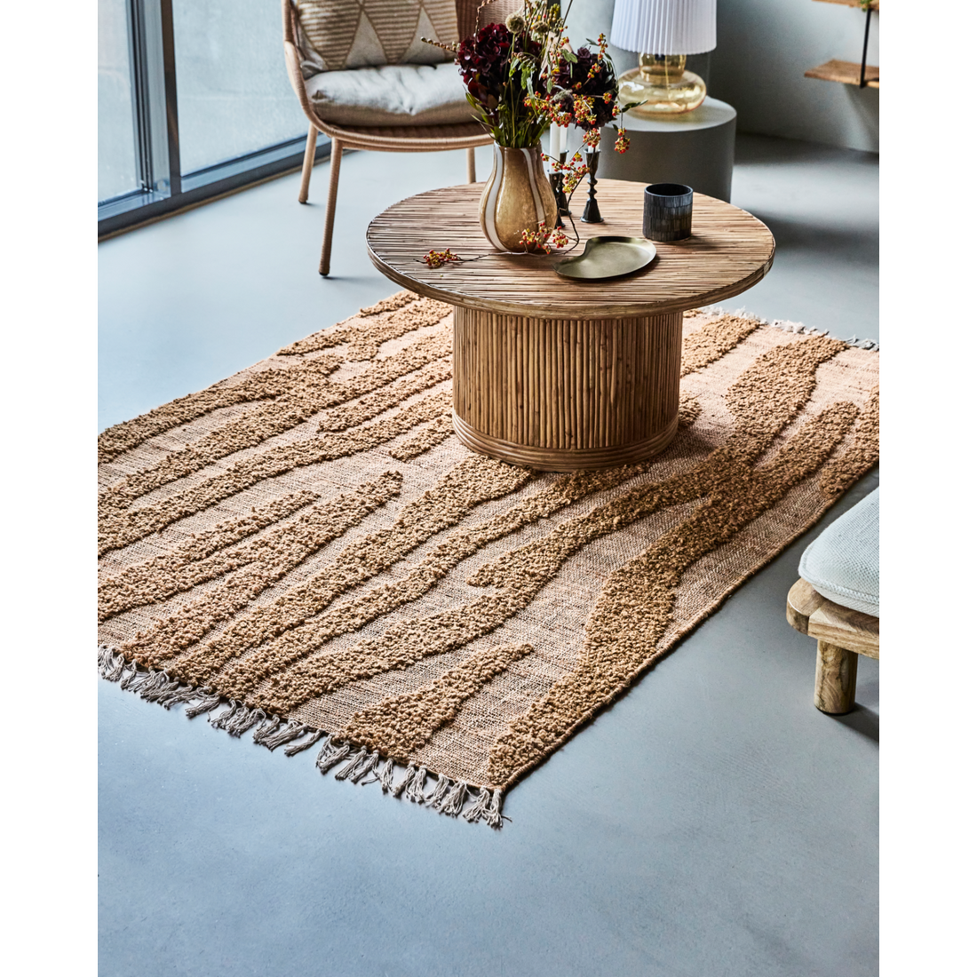 Blanket, hdget, brown