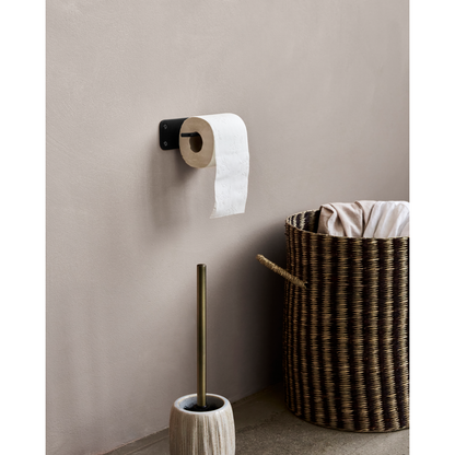 Toilet paper holder, hdpathy, black