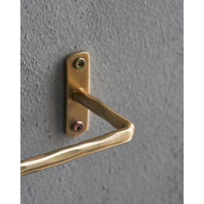 Toilet paper holder, HDWELO, brushed brass finish